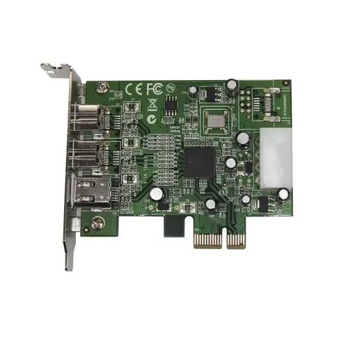 Adaptador Tarjeta FireWire PCI-Express Bajo Perfil de 2 Puertos F/W 800 y 1 Puerto F/W 400 - Imagen 2