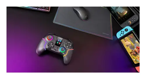MARS GAMING GAMEPAD MGPV3 2.4GPRO RGB BLACK - Imagen 6