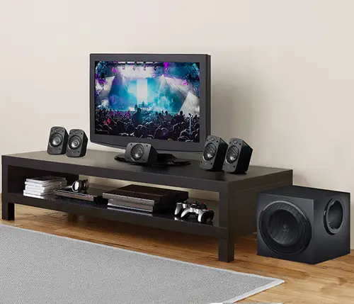 980-000468 conjunto de altavoces 500 W Universal Negro 5.1 canales 67 W - Imagen 18