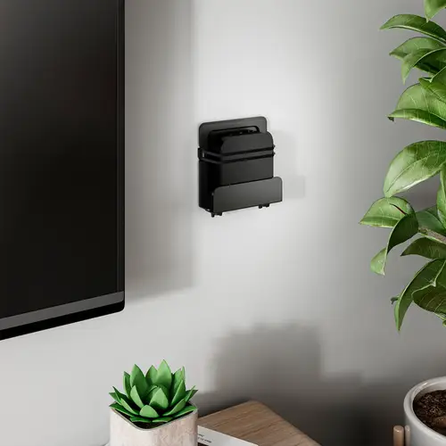 Soporte Universal De Pared Para Mini Pc, Router, Negro - Imagen 6
