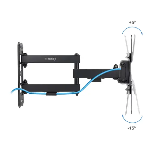 Soporte de Pared para Pantallas 13"-43", Negro - Imagen 3