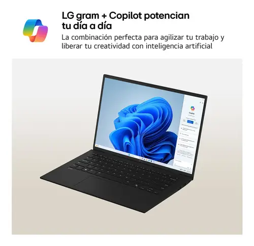 Gram 14Z90T Intel Core Ultra 7 255H Portátil 35,6 cm (14") WUXGA 32 GB LPDDR5x-SDRAM 1 TB SSD Wi-Fi 6E (802.11ax) Windows 11 Pro Español Negro - Imagen 2