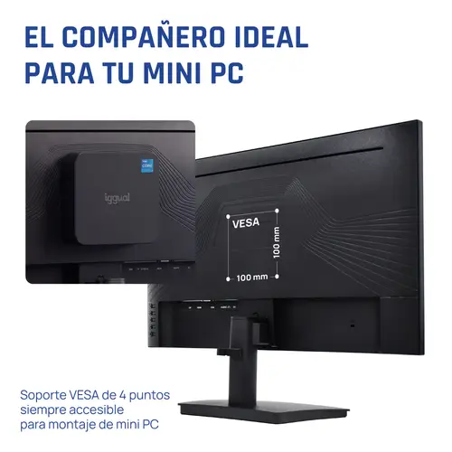Monitor 24" 120Hz 1ms MM Mini PC Teseracto - Imagen 11