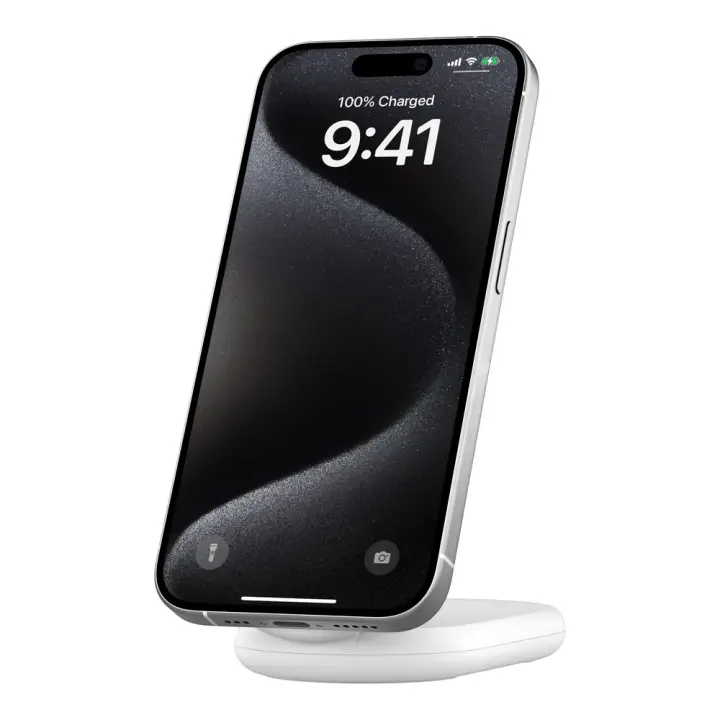BoostCharge Auriculares, Smartphone Blanco USB Cargador inalámbrico Carga rápida Interior
