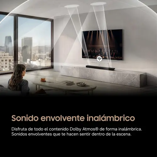 Barra Sonido Q600H 3.1.2ch con Subwoofer y Dolby Atmos 2026 - Imagen 7