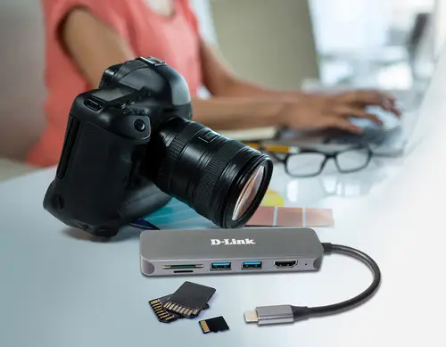 DUB-2327 base para portátil y replicador de puertos Alámbrico USB Tipo C Gris - Imagen 5
