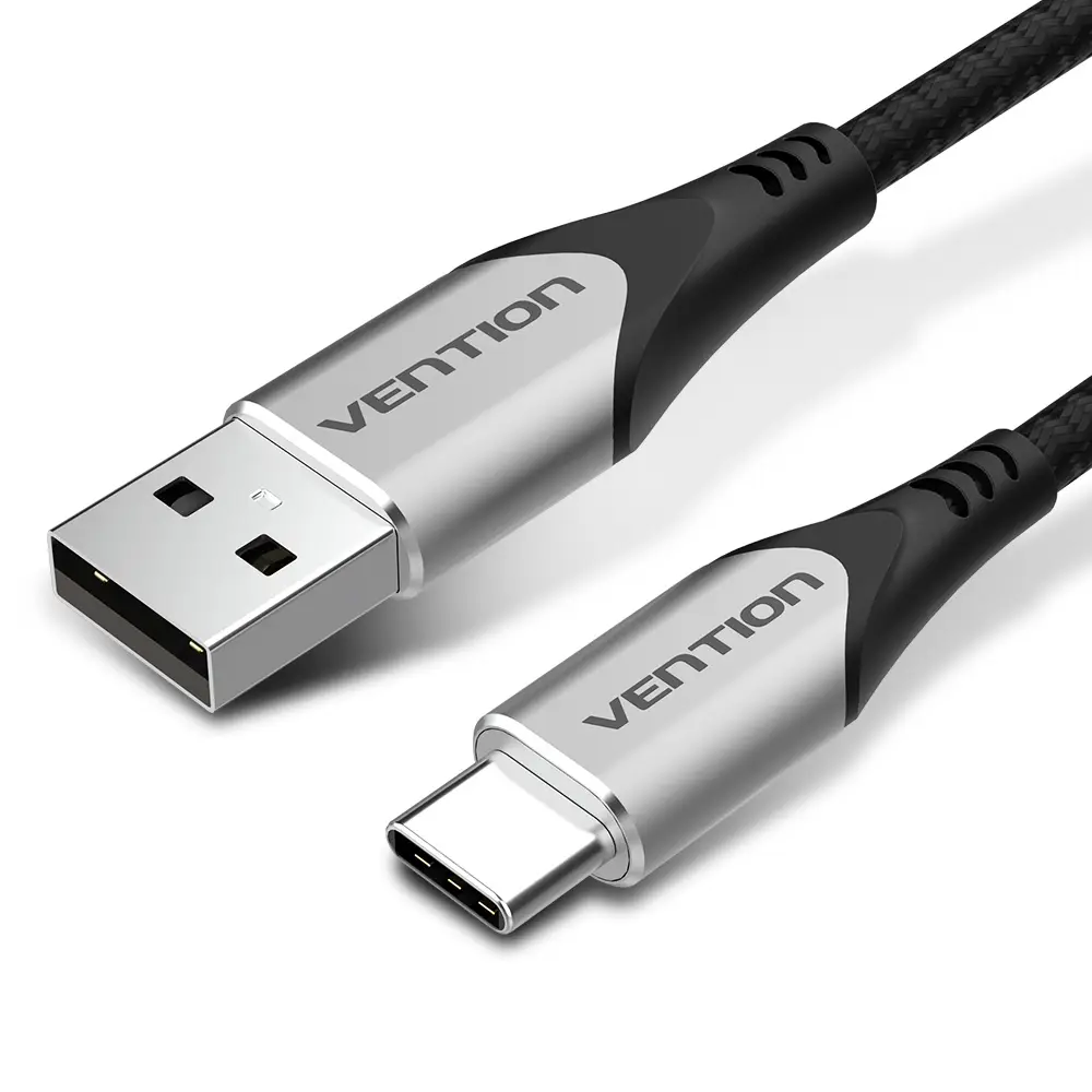 Cable USB 2.0 Tipo-C CODHG/ USB Macho - USB Tipo-C Macho/ 1.5m/ Gris
