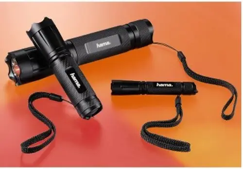 Classic Negro Linterna con cinta para cabeza LED - Imagen 2