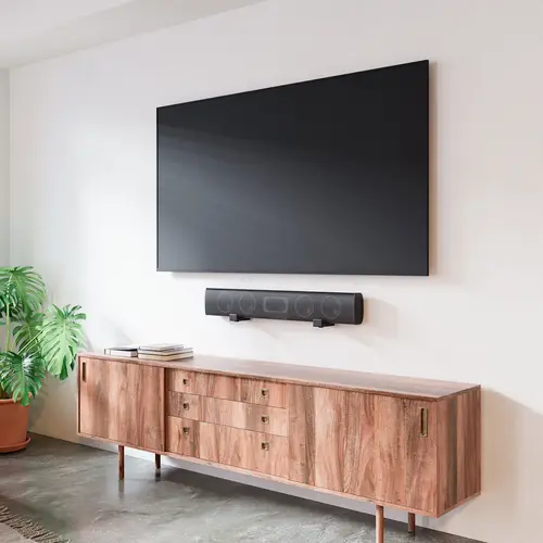 Soporte Universal de Pared para Barra de Sonido, Negro - Imagen 4