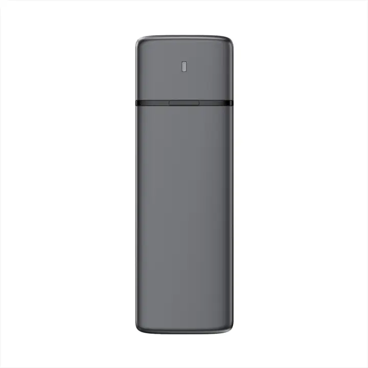 Caja Externa M.2 (NGFF) ASM2-002G SATA/NVME a USB3.1/USB3.2 GEN2, Gris