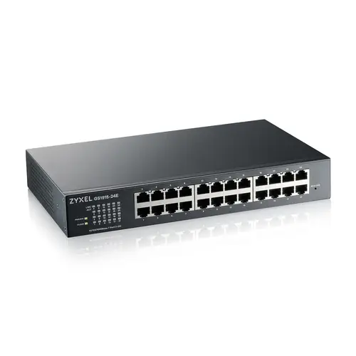 GS1915-24E Gestionado L2 Gigabit Ethernet (10/100/1000) 1U Negro - Imagen 1