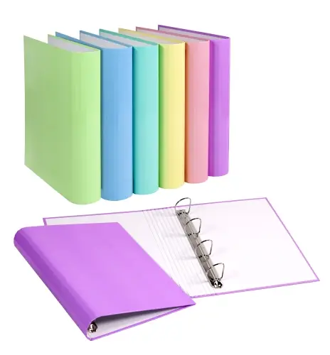 CARPETA CARCHIVO SOFT A4 4 AN.40 SURT. - Pack de 8 unidades