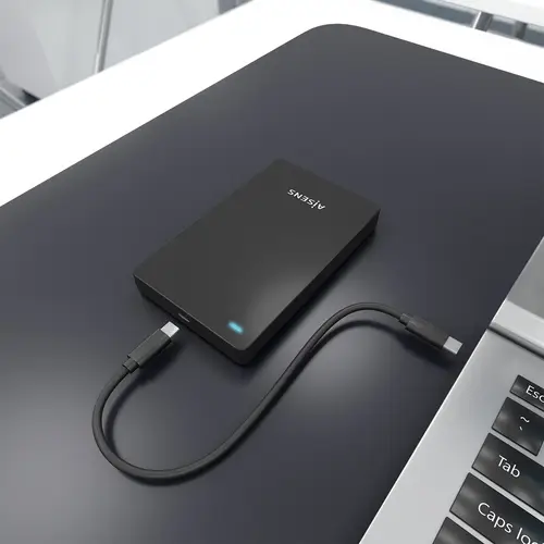 Caja Externa 2.5? 9.5mm SATA a USB-C USB3.1 Gen1, Negra - Imagen 5