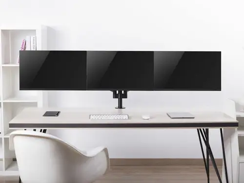 Soporte de sobremesa para monitor triple de 17"-27 - Imagen 5