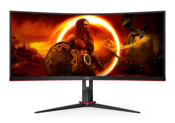 G2 CU34G2XP pantalla para PC 86,4 cm (34") 3440 x 1440 Pixeles UltraWide Quad HD LED Negro