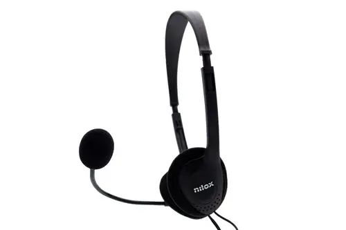 AURICULARES DOBLE JACK CON MICROFONO PC - Imagen 1