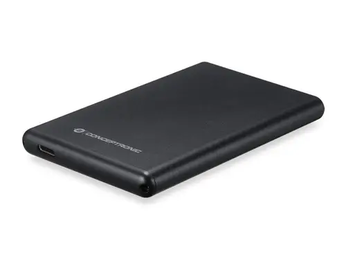 HDE02B caja para disco duro externo Caja de disco duro (HDD) Negro 2.5" - Imagen 1