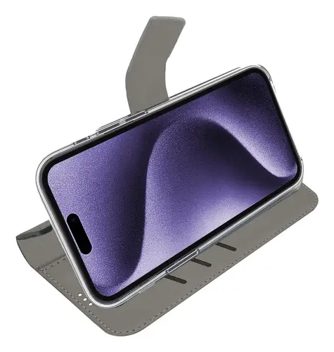WALLY1081 funda para teléfono móvil 17,5 cm (6.9") Funda cartera Negro - Imagen 5
