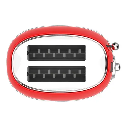 TOS-SS-5460 tostadora 6 2 rebanada(s) 850 W Rojo - Imagen 7