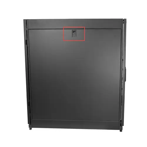 Armario Rack para Servidores 25U 19" 4 Columnas - Rack de Servidores con Cerradura y Seguro - Rack con Ruedas y Carriles de Montaje Ajustables para Equipo de Red - Imagen 7