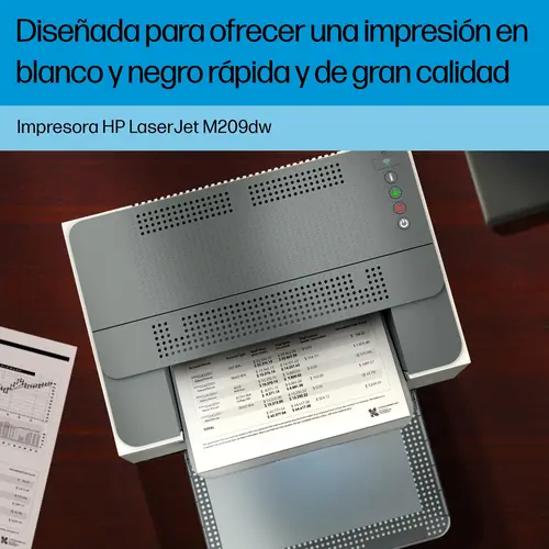 LaserJet M209dw Inalámbrico Blanco y negro Impresora, A doble cara - Imagen 9