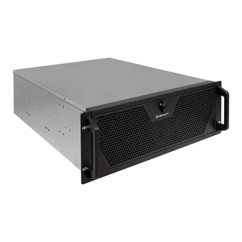 UK4340 Estante Plata, Negro - Imagen 1