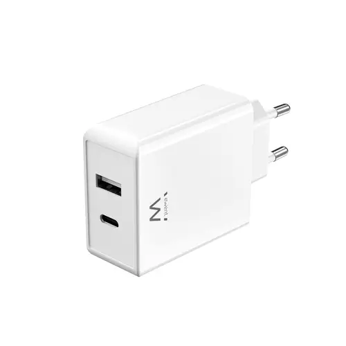 EW1328 cargador de dispositivo móvil Universal Blanco Corriente alterna Carga rápida Interior - Imagen 1