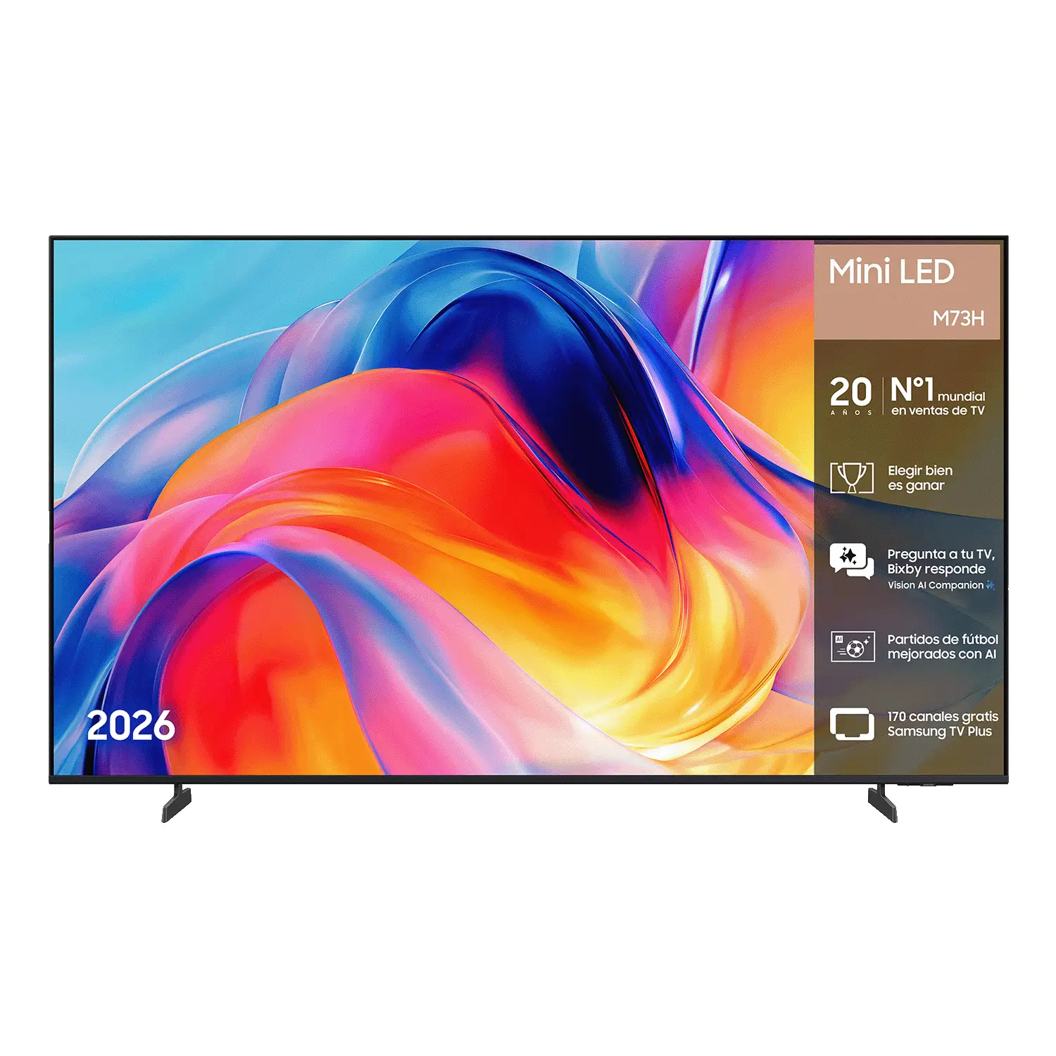TV 75" Mini LED M73H 4K Vision AI Smart TV 2026