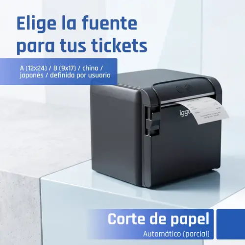 Impresora Térmica TP9000 USB+RJ45(RS232)+Ethernet - Imagen 15