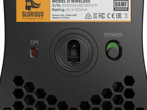 Model O Wireless ratón Juego mano derecha RF inalámbrico Óptico 19000 DPI - Imagen 6