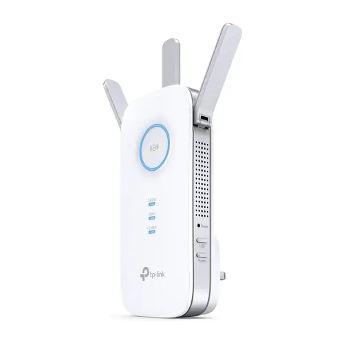 RE550 ampliador de red Transmisor y receptor de red Blanco 10, 100, 1000 Mbit/s - Imagen 4