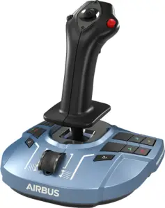 TCA Sidestick X Airbus Edition Negro, Gris USB Palanca de mando Analógico PC, Xbox