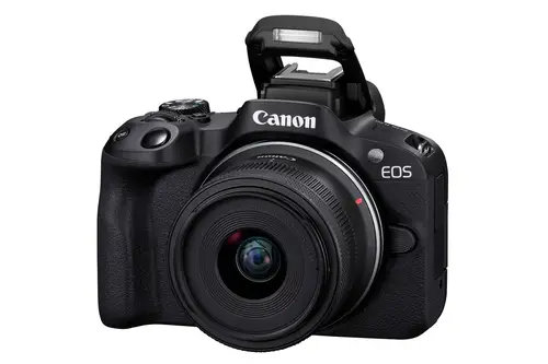EOS R50, Black + RF-S 18-45mm F4.5-6.3 IS STM Kit MILC 24,2 MP CMOS 6000 x 4000 Pixeles Negro - Imagen 4