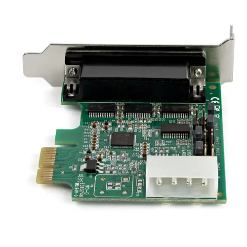 Tarjeta Adaptadora Serie PCI Express RS232 de 4 Puertos - Tarjeta Controladora Serie PCIe RS232 - PCIe a Serie DB9 - UART 16950 - Tarjeta de Perfil Bajo - Windows y Linux - Imagen 5