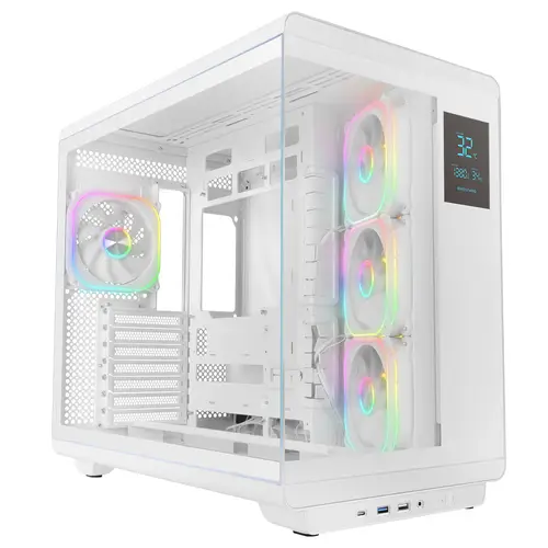 MCREVPROW carcasa de ordenador Midi Tower Blanco - Imagen 1