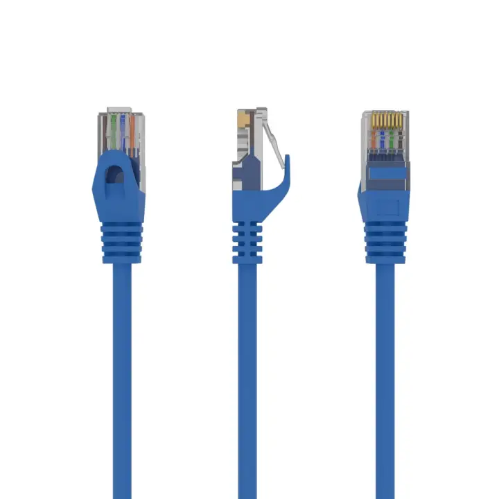 PP6U-0.25M/B cable de red Azul 0,25 m Cat6 U/UTP (UTP)
