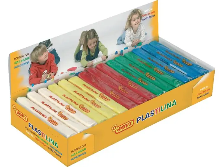 JOV BANDEJA 15P PLASTILINA 150G BAS 71B