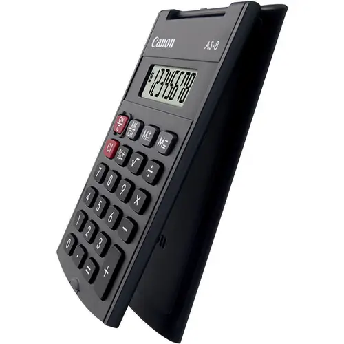 AS-8 calculadora Bolsillo Pantalla de calculadora Gris - Imagen 1