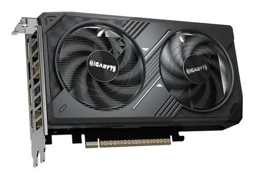 GeForce RTX 5050 WINDFORCE OC 8G Tarjeta Gráfica - 8GB GDDR6, 128bit, PCI-E 5.0, 2587MHz Frecuencia del núcleo, 2 x DP, 2 x HDMI, NVIDIA DLSS 4, GV-N5050WF2OC-8GD - Imagen 2