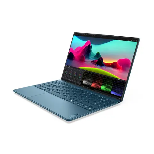 Yoga Slim 9 14ILL10 Copilot+ PC Intel Core Ultra 7 258V Portátil 35,6 cm (14") Pantalla táctil WQUXGA 32 GB LPDDR5x-SDRAM 1 TB SSD Wi-Fi 7 (802.11be) Windows 11 Home Español Verde azulado - Imagen 14