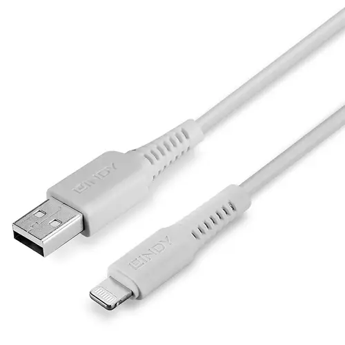 31326 cable de conector Lightning 1 m Blanco - Imagen 5