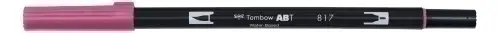 ROTULADOR TOMBOW DOBLE PUNTA PINC. MALVA - Pack de 6 unidades
