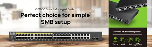 GS1900-48-EU0102F switch L2 Gigabit Ethernet (10/100/1000) Negro - Imagen 5