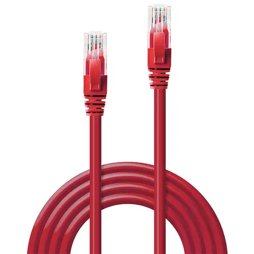 48032 cable de red Rojo 1 m Cat6 U/UTP (UTP) - Imagen 2
