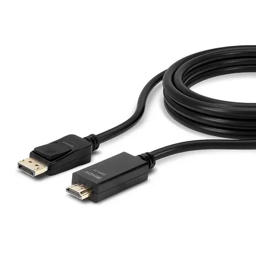 36923 adaptador de cable de vídeo 3 m DisplayPort HDMI tipo A (Estándar) Negro - Imagen 5