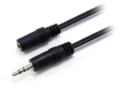 14708207 cable de audio 2 m 3,5mm Negro - Imagen 1
