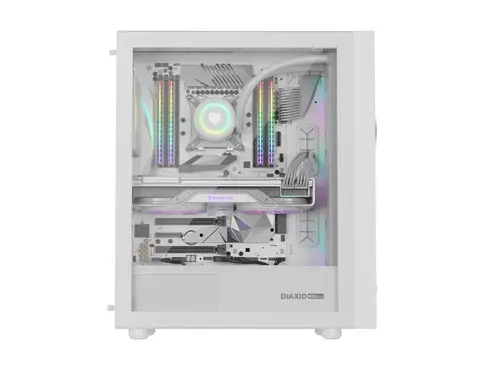 Diaxid 605 ARGB Midi Tower Blanco - Imagen 15