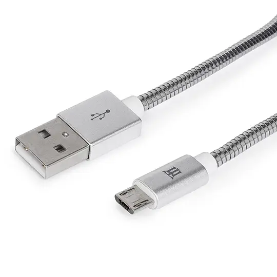 Premium MTPMUMS241 cable USB 1 m USB 2.0 USB A Micro-USB B Plata