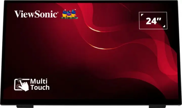 TD2465 pantalla de señalización Panel plano interactivo 61 cm (24") LED 250 cd / m² Full HD Negro Pantalla táctil