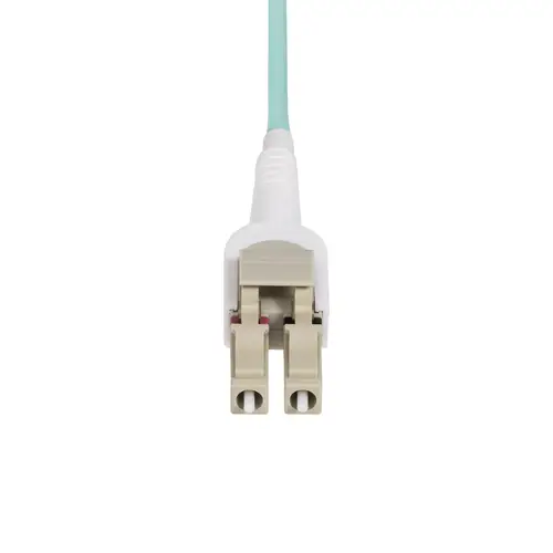 Cable de Fibra Óptica Multimodo Conmutable LC a LC (UPC) OM4 de 5m - 50/125µm - Redes de 100G - Low Insertion Loss - LSZH - Conmutado de Polaridad sin Herramientas - Imagen 4